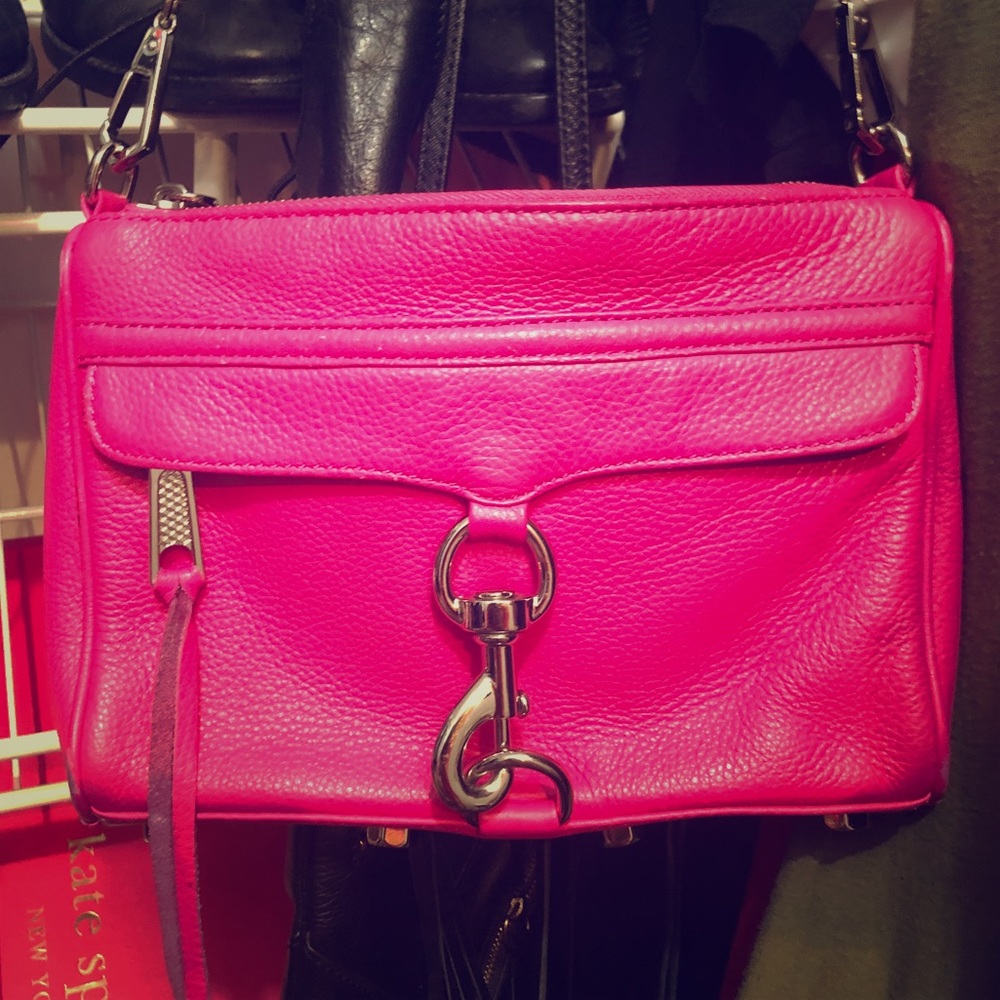 Rebecca Minkoff MAC Mini, hot pink